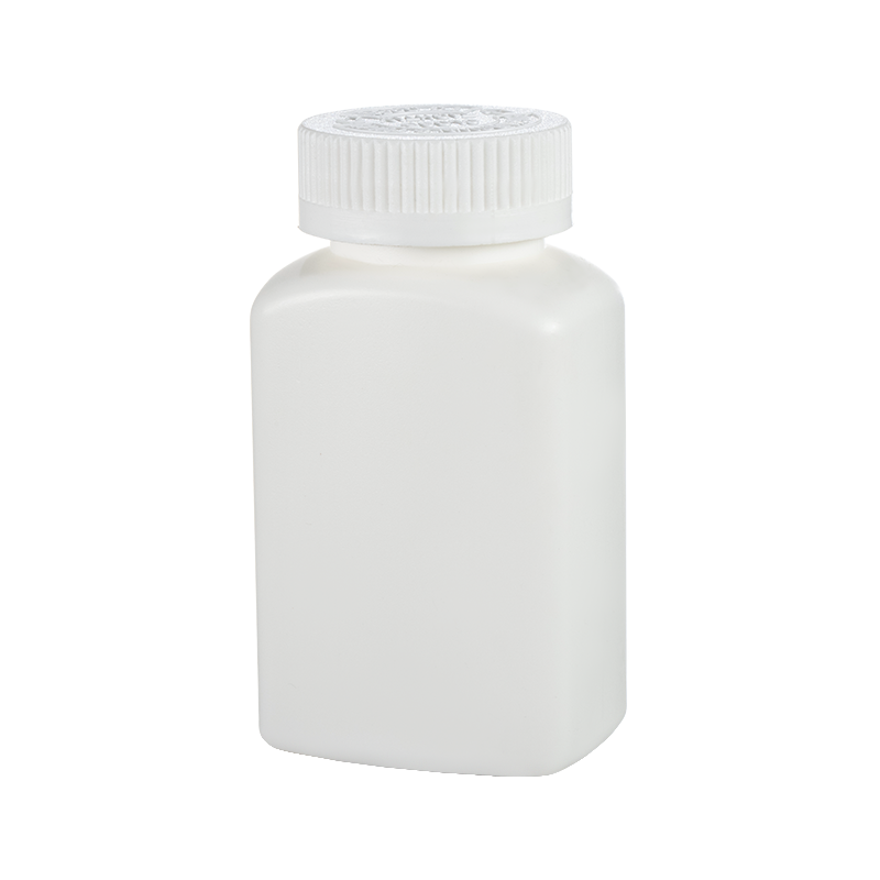 儲(chǔ)存保健品HDPE 方形瓶