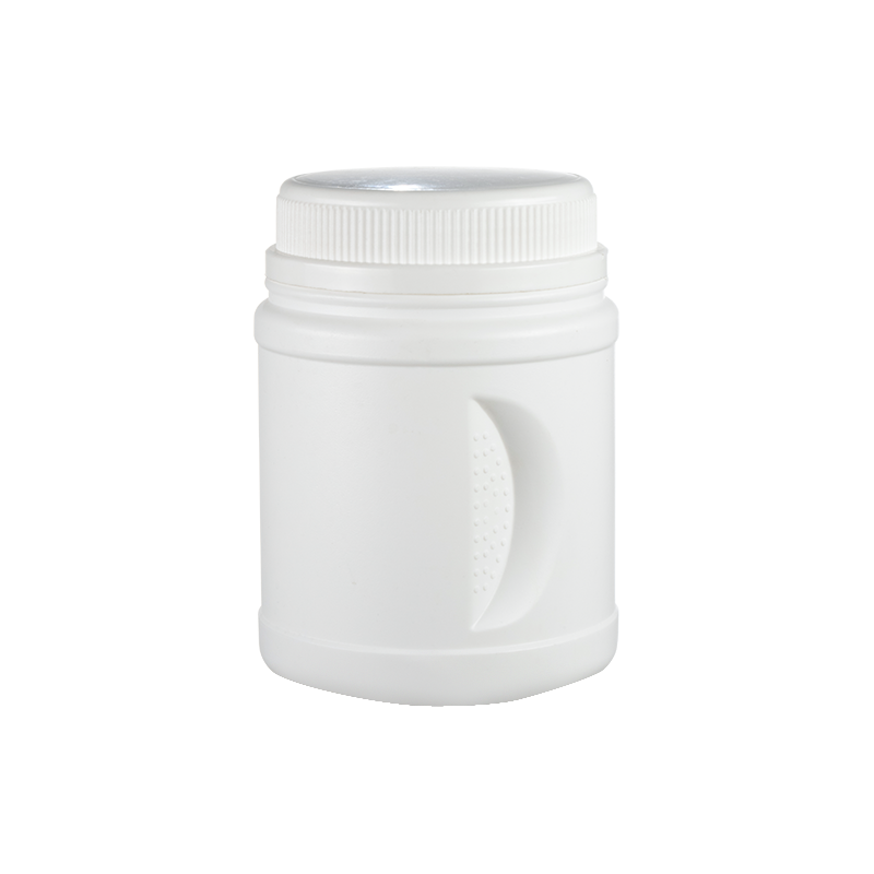 HDPE 1000ml 便攜式圓罐